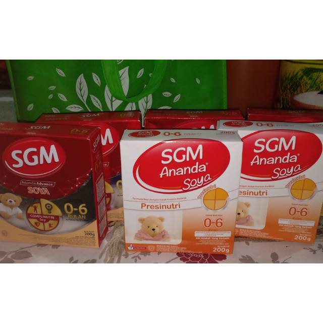 SUSU SGM SOYA 0-6 BULAN