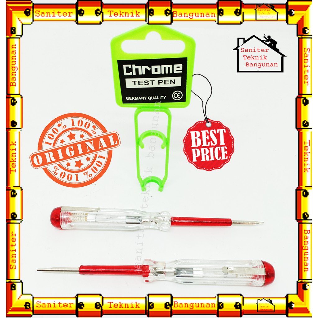 OBENG TESPEN-OBENG TESTPEN MINUS CHROME