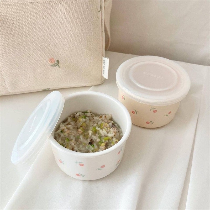 CERAMIC BABY FOOD BOWL | mangkok mpasi bayi korea food container