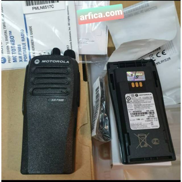 HT MOTOROLA XIR P 3688 VHF BERAGARANSI RESMI MOTORLA