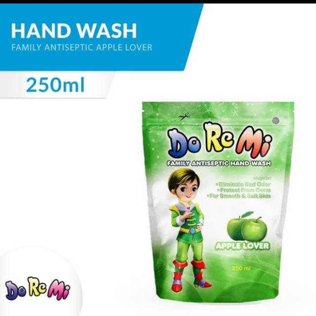 Doremi Family Antiseptic Hand Wash Apple 250 ml