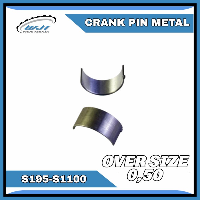 Crank Pin Metal Jalan Dong Feng Jiang Dong S195 S1100 Oversize 0,50