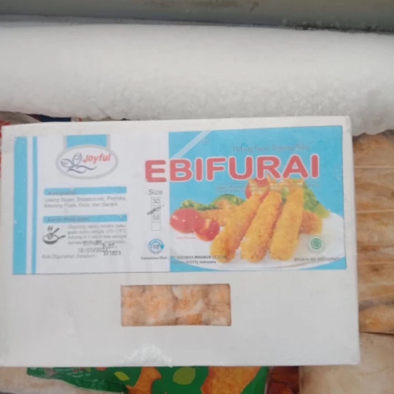

Joyful Ebifurai Udang Goreng Tepung Krispi isi 40 atau 50