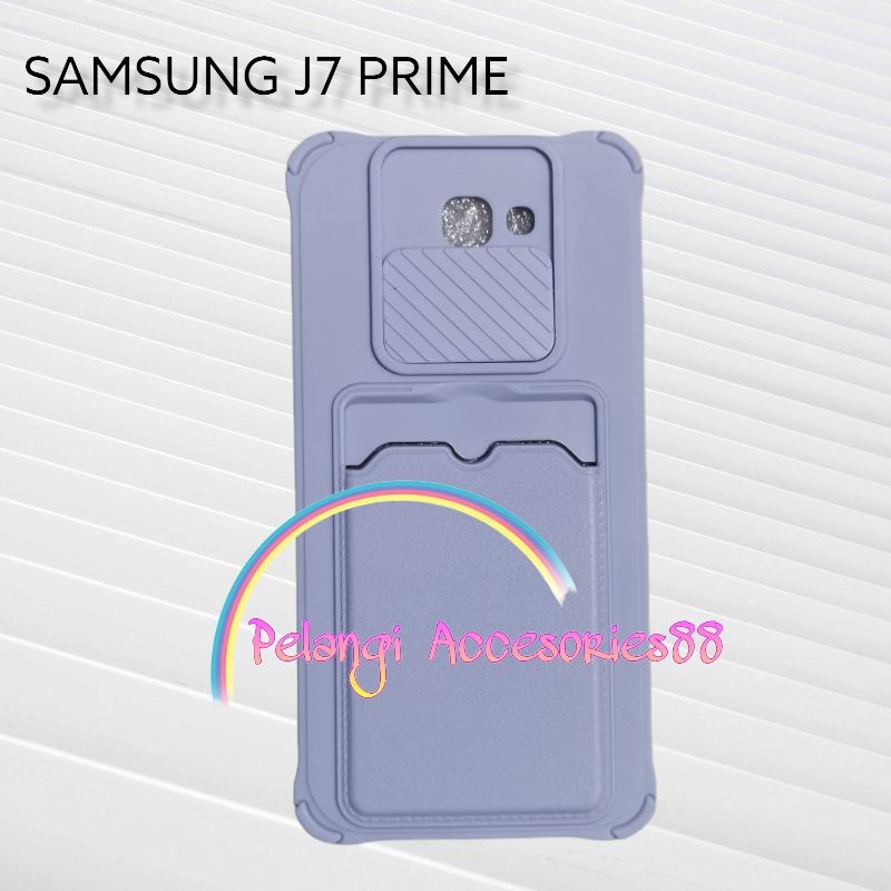 CASE SAMSUNG J7 PRIME SOFTCASE SLEDING WARNA WARNI