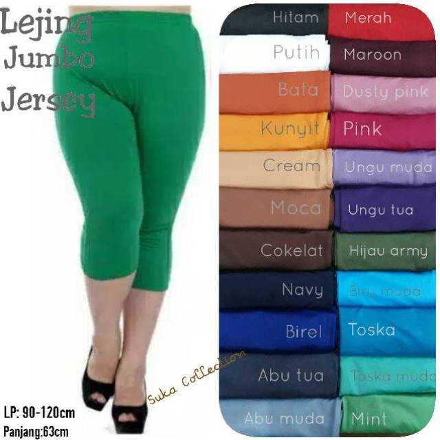 Lejing jumbo pendek jersey