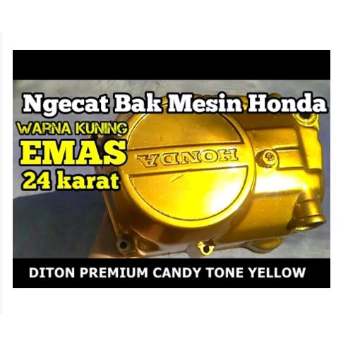 PAKET LENGKAP Cat Pilox Diton Premium Candy Tone Yellow 9308 400ml warna cendi kendy Kuning Pylox 400ml