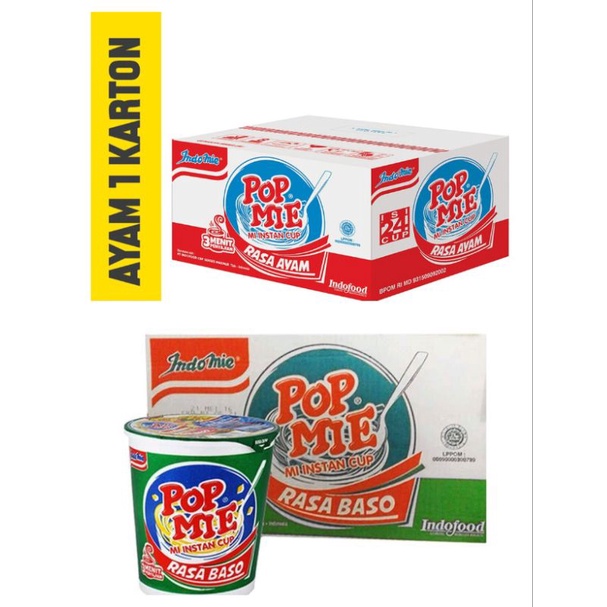 Pop Mie Besar 1 dus / 1 karton isi 24 pcs