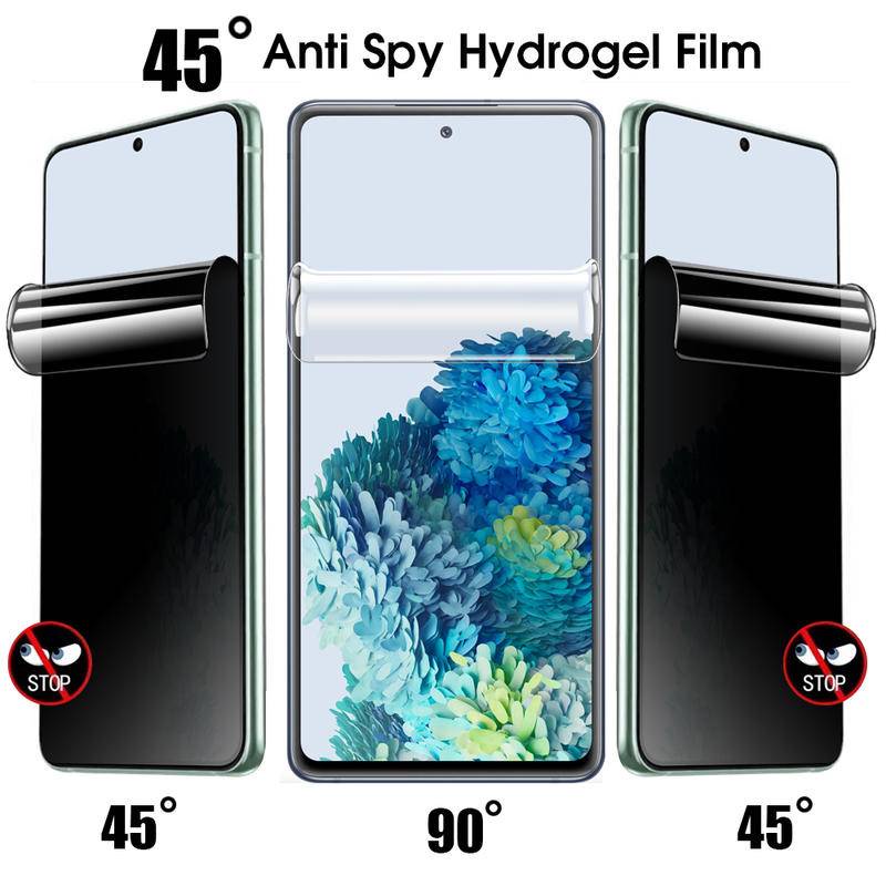 3pcs Film Hidrogel Privasi Untuk Oneplus Nord CE N100 N20 3 2 2T Lite 5G Pelindung Layar Anti Spy Untuk Oneplus 11R 11 10T 10R 9R 8T 8 Pro Plus 5G UW Ace Racing