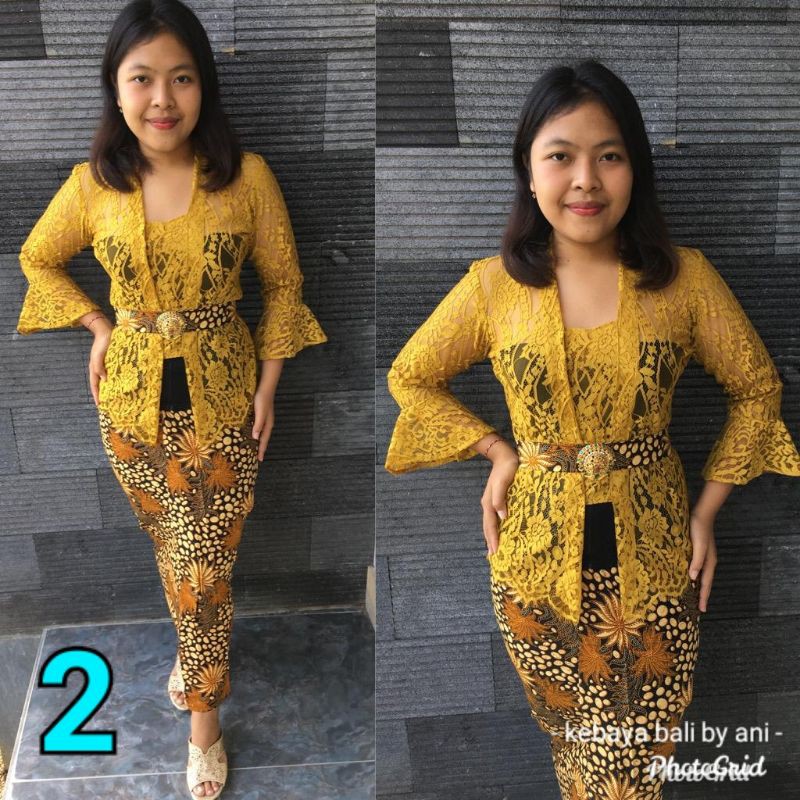 Kebaya Bali By Ani Kebaya Kutubaru Semifrance