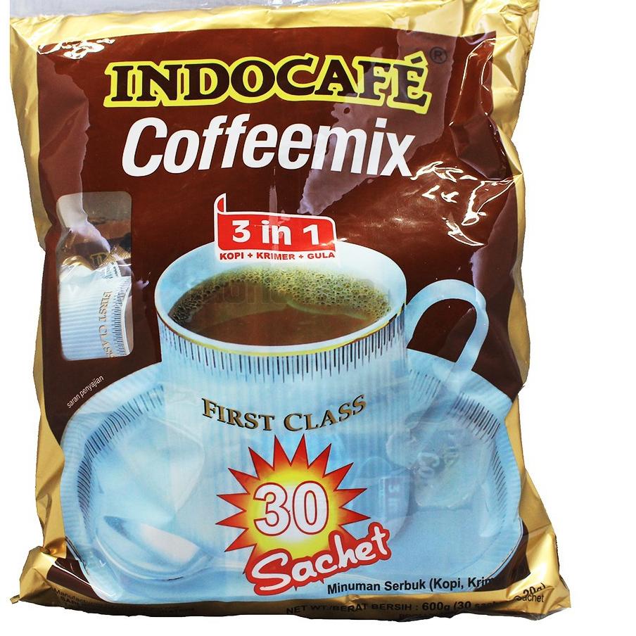 

YAR INDOCAFE COFFEEMIX (30 SACHET X 20 GRAM) / INDOCAFE COFFEMIX 3IN1✷ (Super Promo)Produk ☇