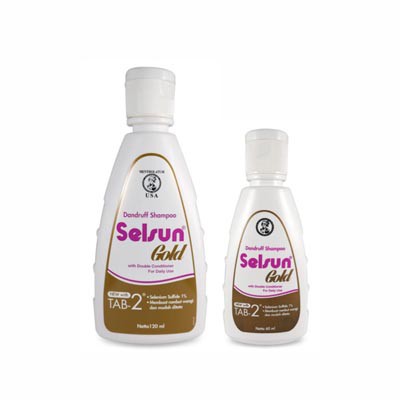 SELSUN Shampoo Conditioner Series | Sampo anti ketombe Gold 60 &amp; 120 ML_Cerianti