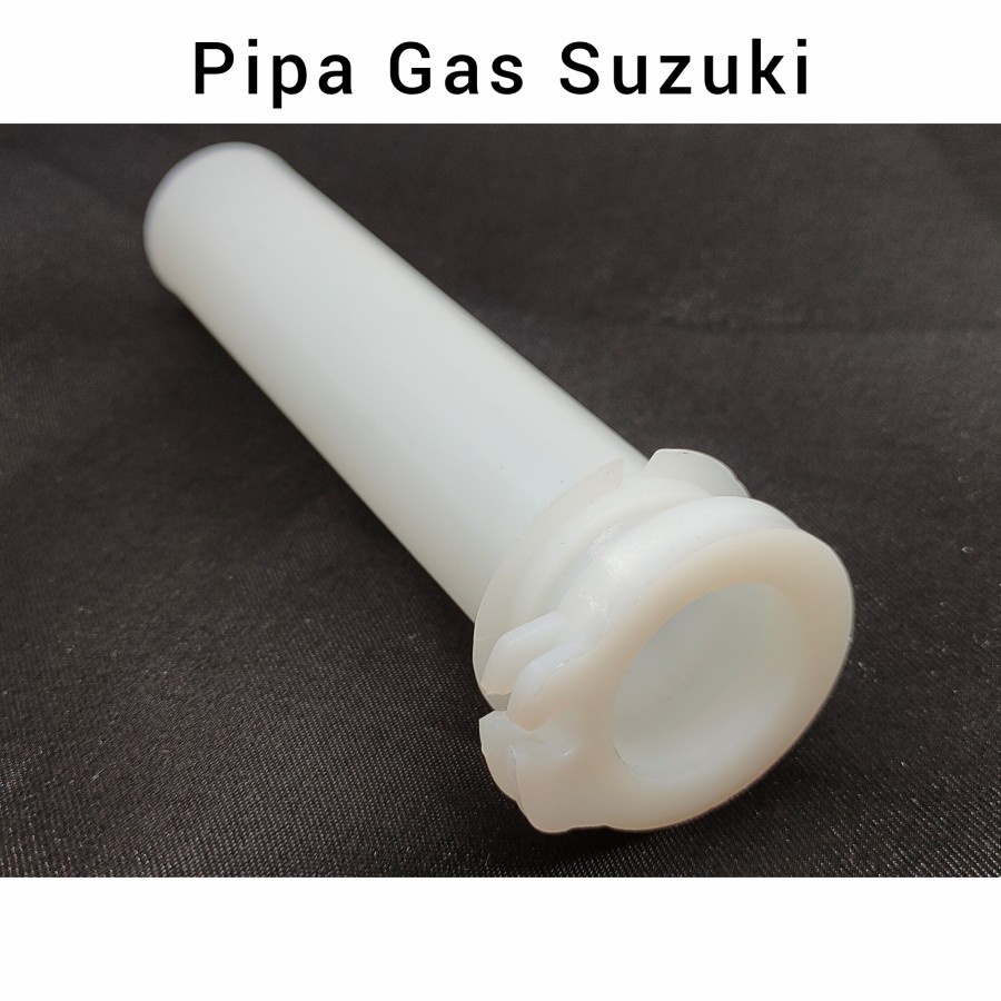 Pipa Gas Suzuki / RC - Putih