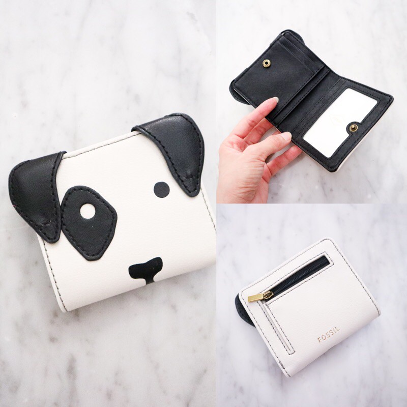 LAST PC FOSSIL Small Wallet Puppy