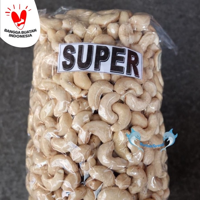 

Eksklusif kacang mede / kacang mente / mete SUPER sulawesi 1KG Terbatas