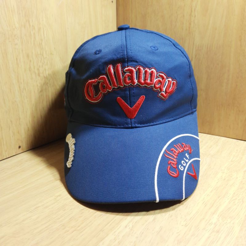 topi callaway golf biru preloved