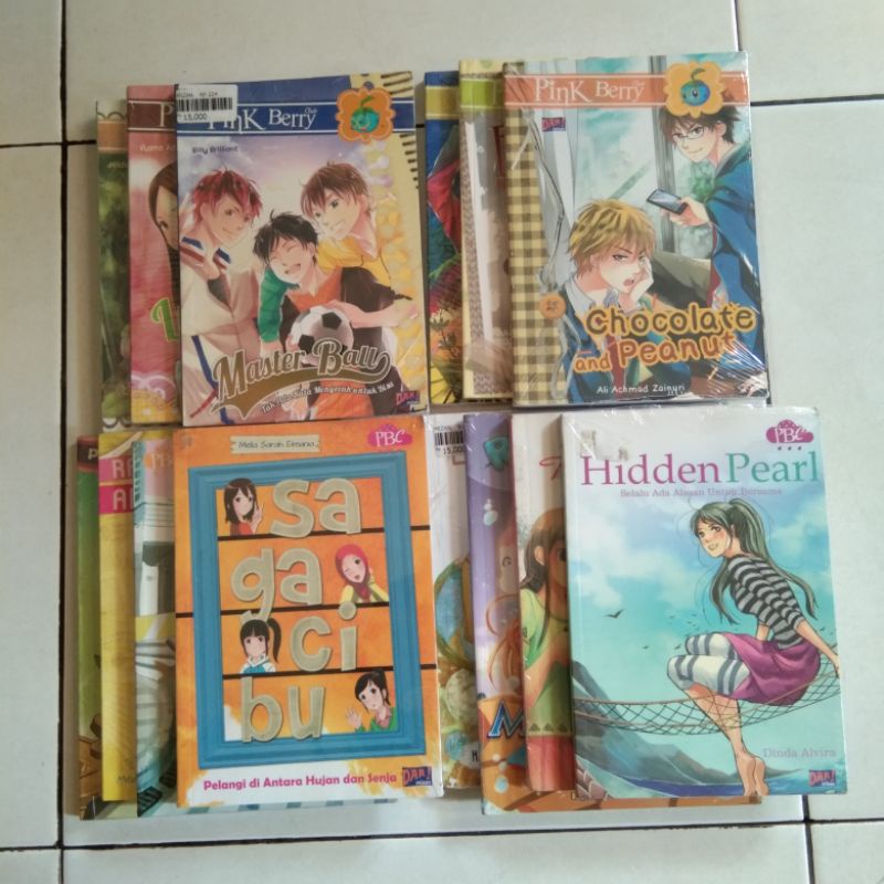 [GRAMEDIA] SERBA 7K MIZAN PINKBERRY PBC BENTANG KOMIK LINGKAR PENA MUFFIN GRAPHIC BUKU NOVEL CERITA 