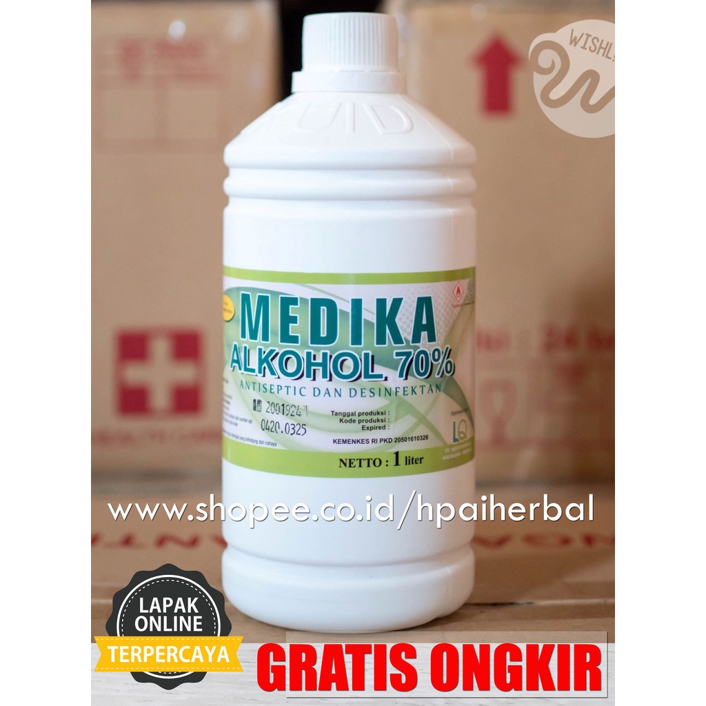 Alkohol Medika 1 Liter 70% / Medika 70% 1 Liter / Alkohol 1 Liter
