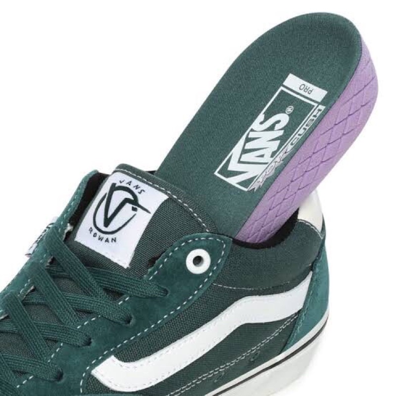 vans rowan pro pine white