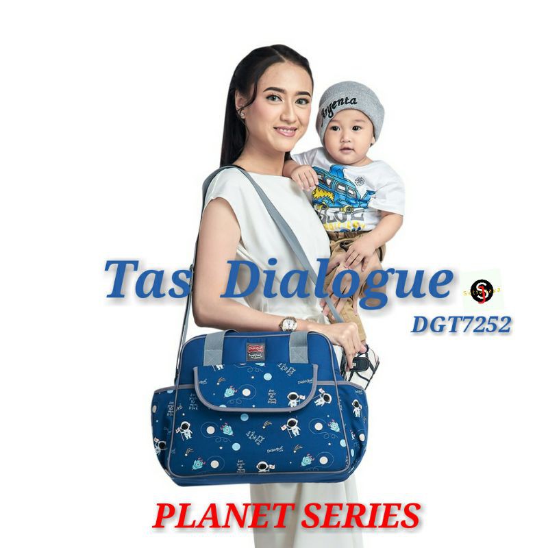 jds/n TAS MEDIUM , TAS SEDANG SERI PLANET DIALOGUE BABY DGT7252