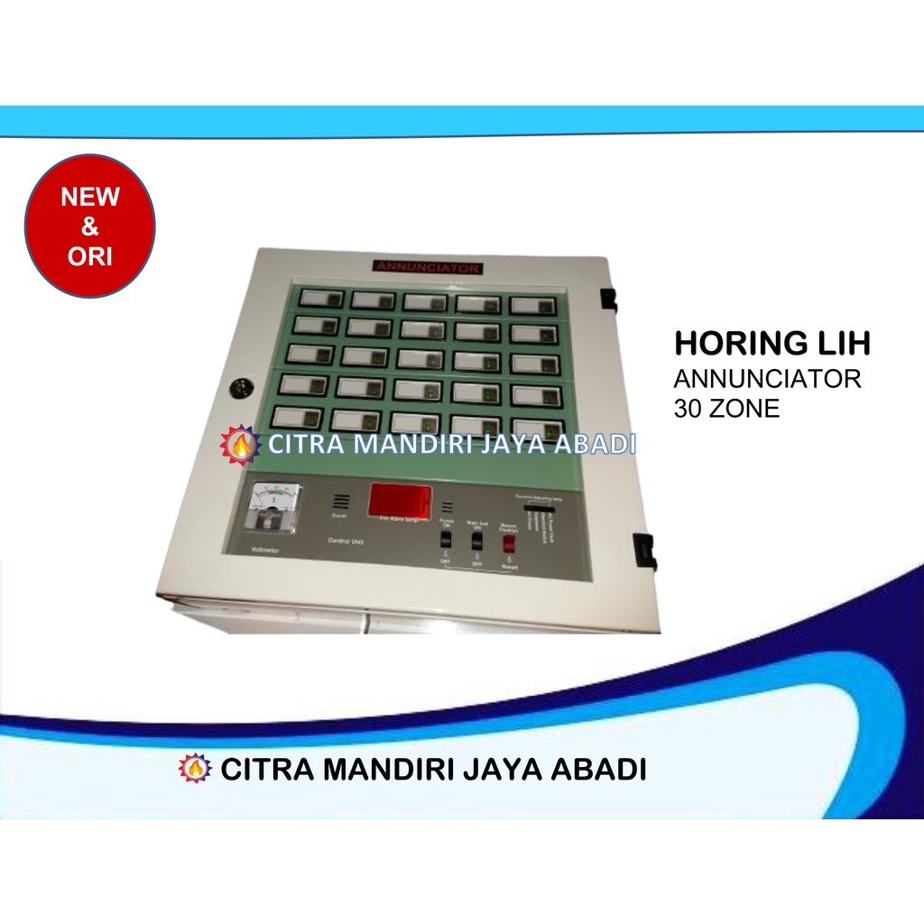 ANNUNCIATOR 30 Zone Horinglih ANNUNCIATOR Panel 30 Zone