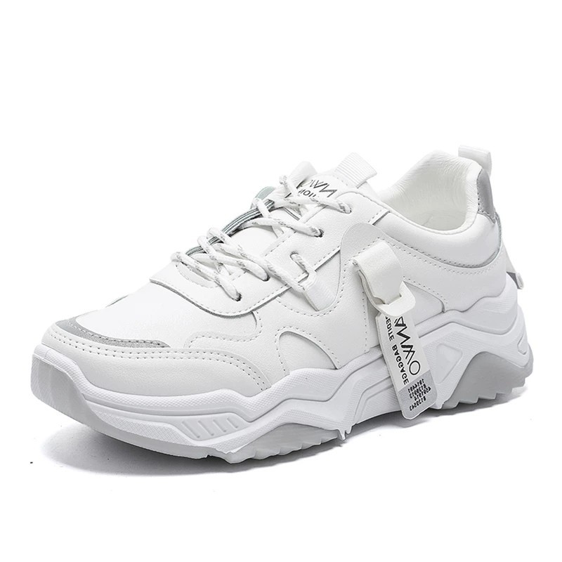 TOKODISNA - SEPATU SNEAKERS WANITA KOREA WANWOO POLOS-4