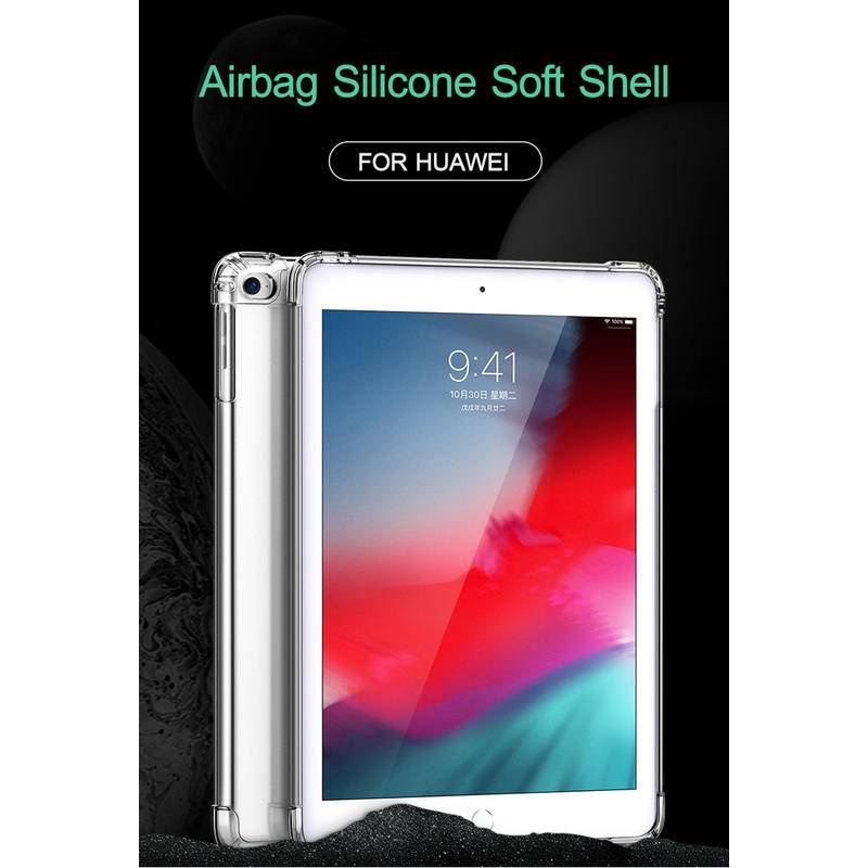 Soft Case TPU Transparan Cover Huawei MatePad Pro SE 10.1 10.8 11 12.6 T 10 10S M6 Tablet 8 6 7 X6 V7 9.7 10.4 10.1