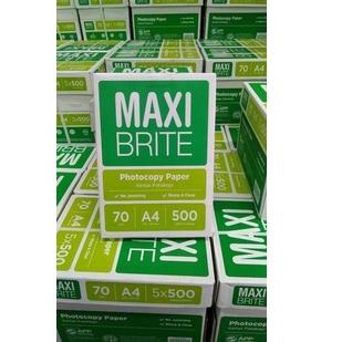 

Fast Respon KERTAS HVS MAXIBRITE UKURAN A4 70 Gram - TERMURAH !!!!