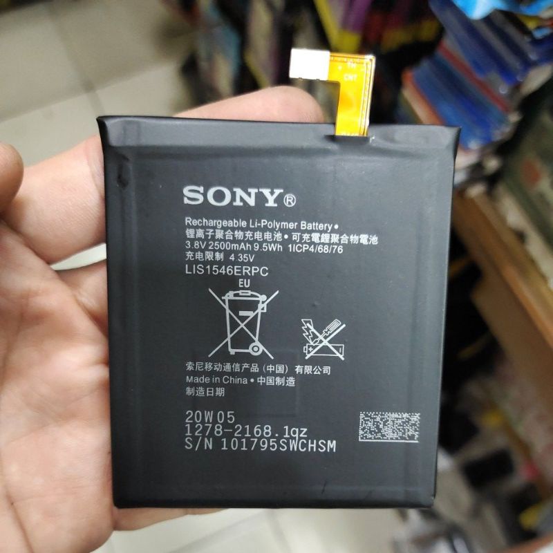 SONY M4 / M4 AQUA / LIS1576ERPC , SONY C3 / T3 / LIS1546ERPC , SONY Z1 MINI / Z1 COMPACT / LIS1529ERPC , SONY XPERIA ACRO S / LT26W / LIS1489ERPC BATERAI BATTERY BATT BATLE MANTUL MURAH MERIAH