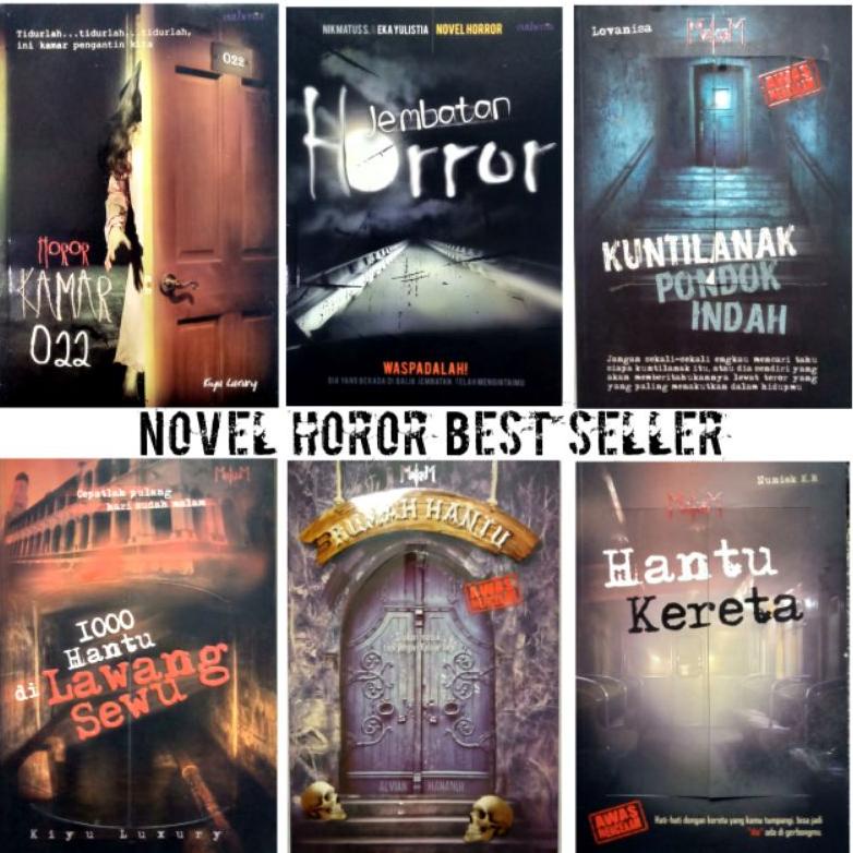 ((BISA COD)) Novel Horor Best Seller /Horor Kamar 002/Jembatan Horor/Kuntilanak Pondok Indah/1000 Ha