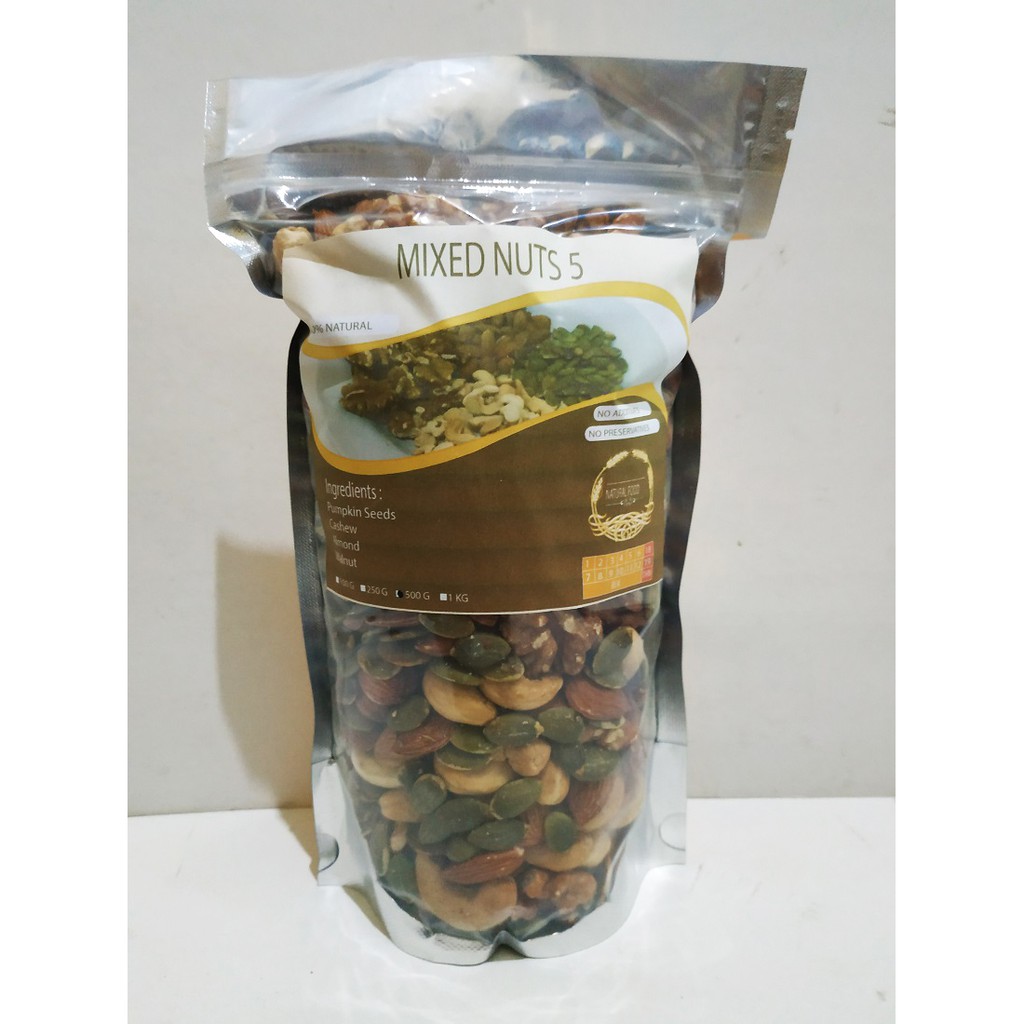 

Mixed Nuts 5 - 500 gr