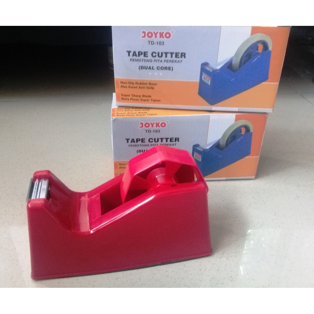 

Alat Pemotong Pita Perekat 1" 1.5" Dual Core - Joyko TD-103