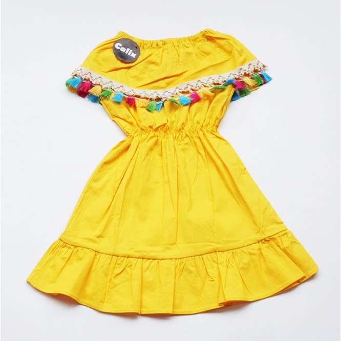 Dress Casandra Katun 1-3thn