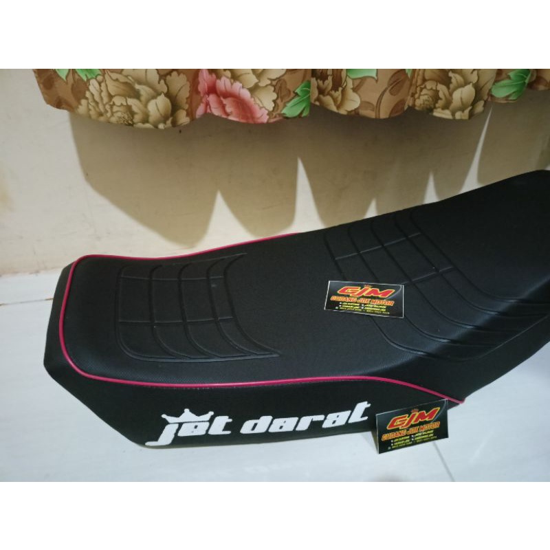 Jok RX King Prau Jet Darat-Jok RX King Perahu tulisan Jet Darat-Jet Darat-Jok Perahu-RX King Jet Dar