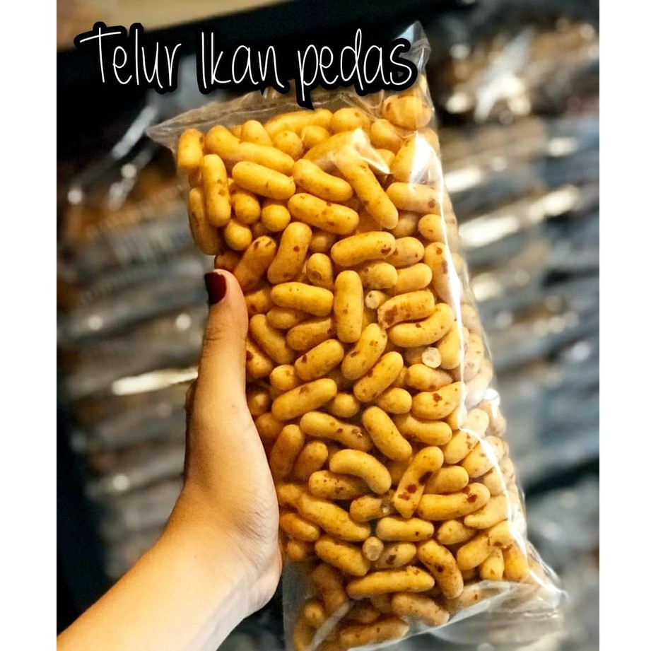 SNACK TELUR IKAN BANGKOK 200GRAM pedas