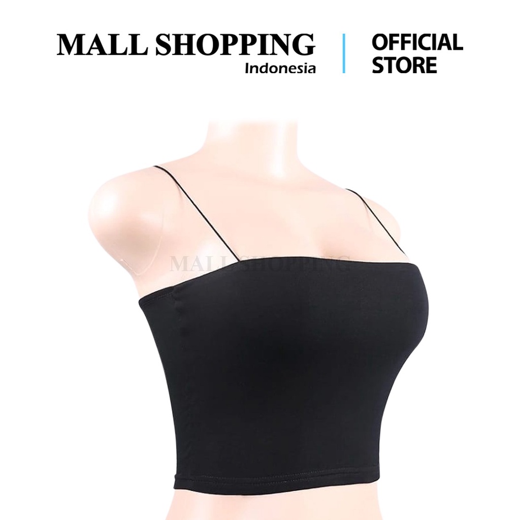 (COD) Tank top Bra Fashion Gym Bra Olahraga Push Up Wanita Tanpa Kawat Elastis Sexy MALL SHOPPING