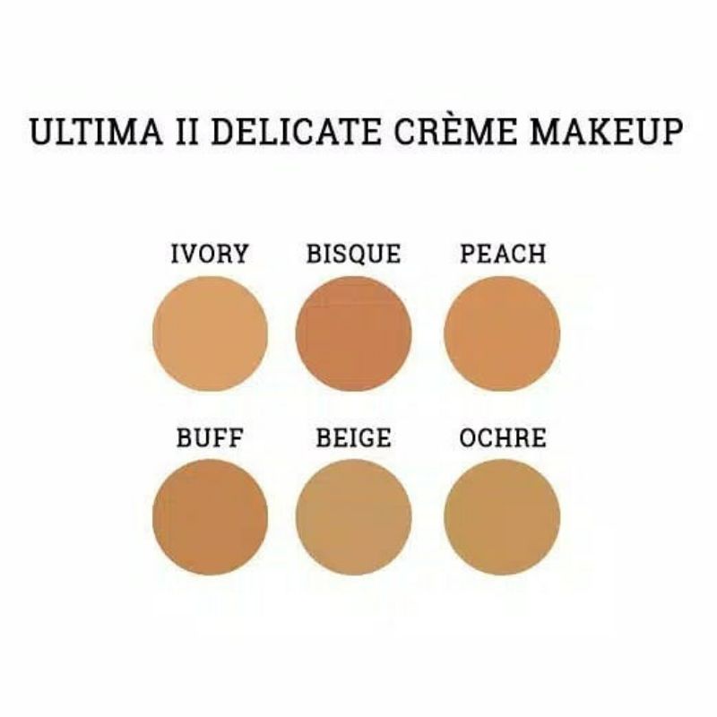 ultima II delicate make up creme