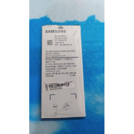 Batere baterai Samsung galaxy A5 2016 A510f original copotan