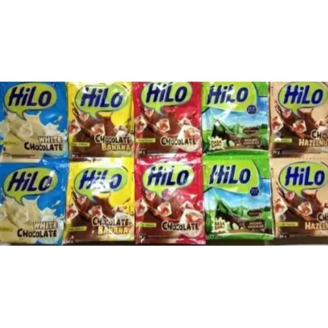 

Susu Bubuk HILO Renceng isi 10 sachet @14gr