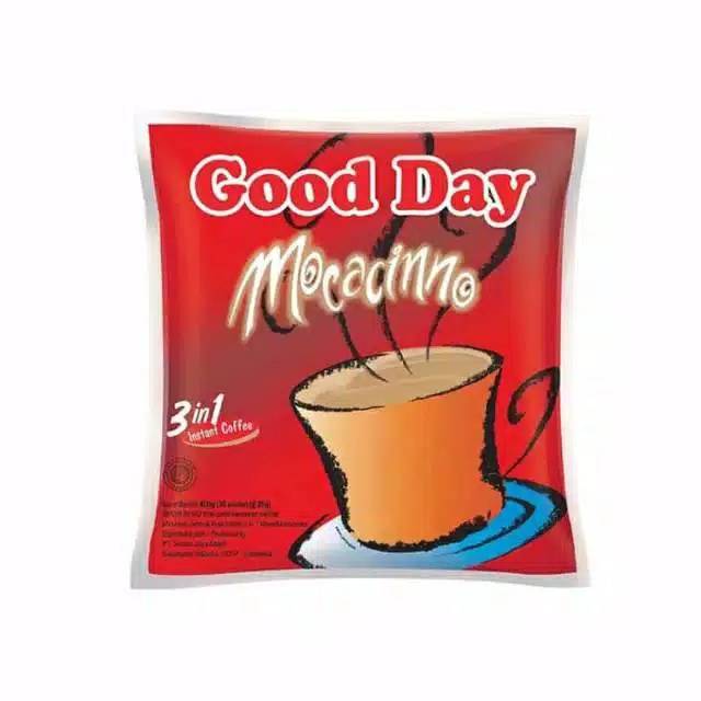 

KOPI Good Day INSTANT COFFE Mocacino 1RENCENG 10SACHET 20gr