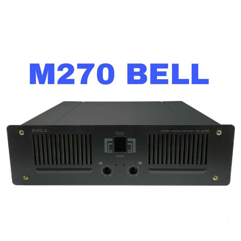 BOX POWER AMPLIFIER BELL M270