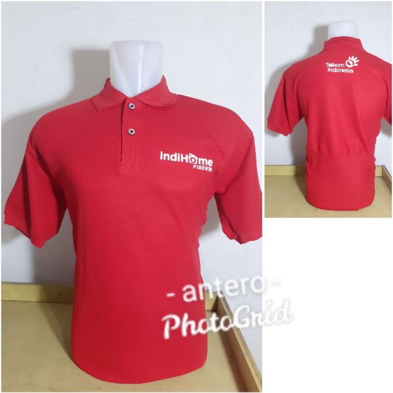 Kaos kerah Polo shirt telkom indihome Shopee Indonesia Kaos kerah Polo shirt telkom indihome Shopee Indonesia