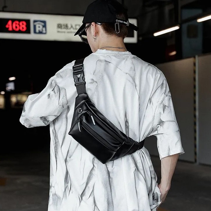 Tas Cowok Selebgram Pria Culture Waistbag 3second Weistbag Westbag Pria