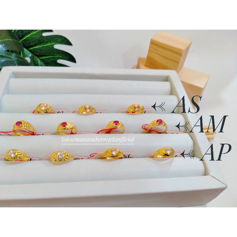 cincin / cincin anak /cincin bayi / cincin anak 300 / cincin anak 6k / cincin emas / cincin emas ana