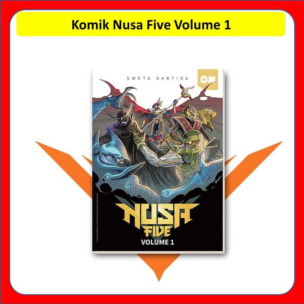 PROMO Komik Nusa Five Volume 1 oleh Sweta Kartika Nusa V Nusantaranger TERLARIS