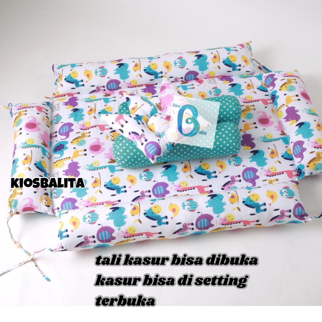 KASUR BAYI TENDA KELAMBU / KASUR BABY KELAMBU SET BANTAL FREE BANTAL PEYANG CROWN  + 2  GULING BABY