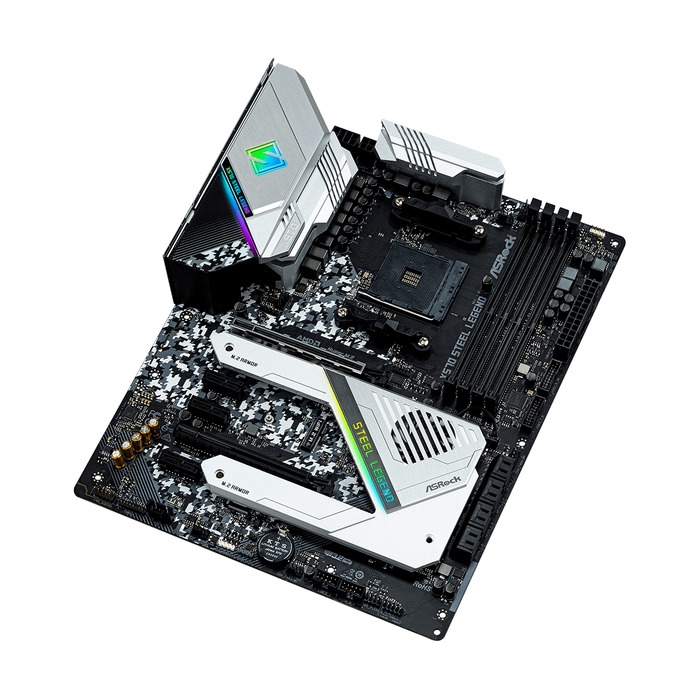 ASRock X570 Steel Legend (AM4, AMD Premium X570, DDR4, USB3.2, SATA3)