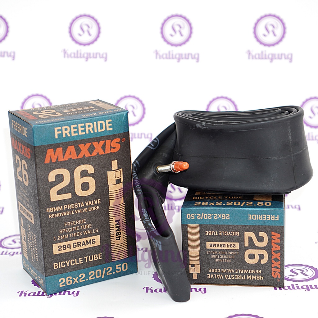 Ban Dalam MTB MAXXIS 26 x 2.20 - 2.50 FV48MM FREERIDE - Ban Dalam Sepeda gowes MTB Downhill Enduro