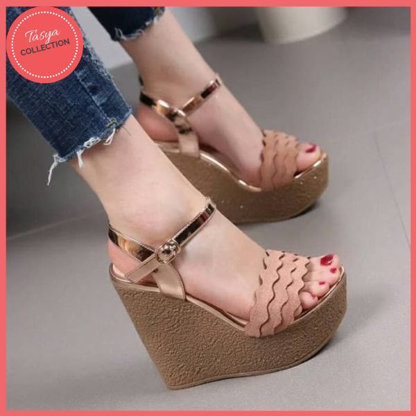 WEDGES HAK 12CM MOCA