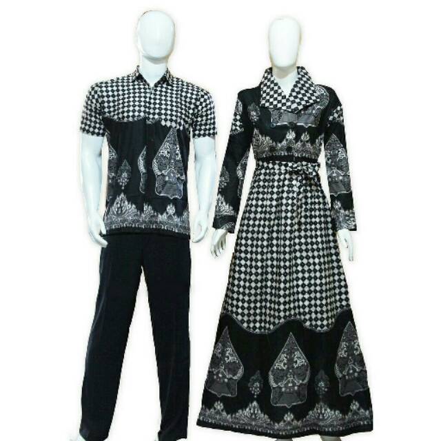Batik Couple Gamis Blazer