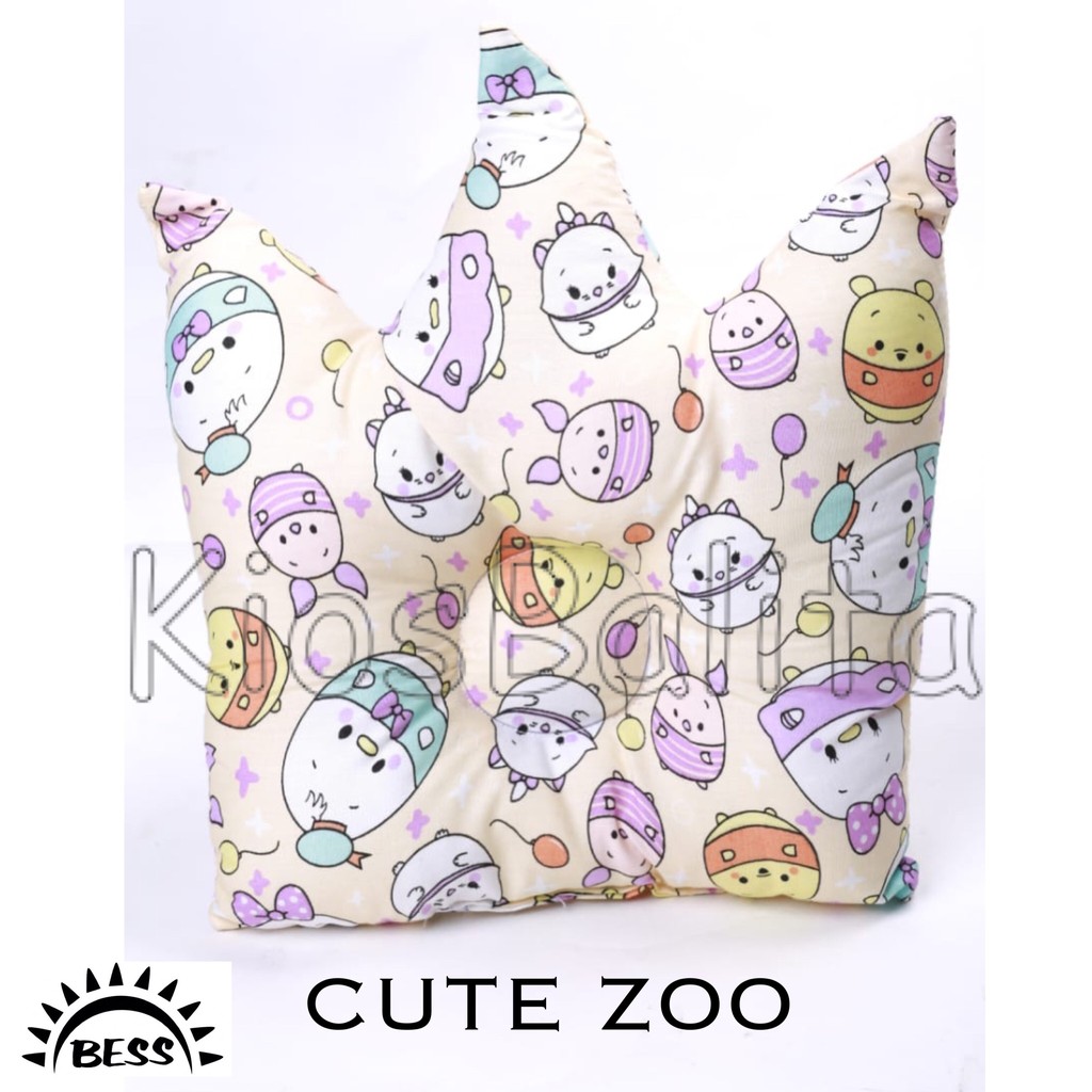 BANTAL PEYANG / BANTAL TIDUR BAYI / CROWN PILLOW / BABY PILLOW